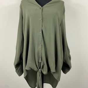 Apt. 9 | Long Sleeve Blouse | XL